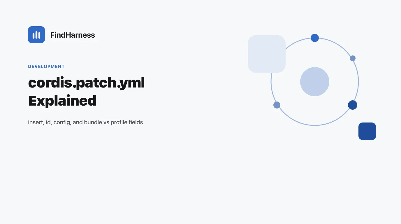 cordis.patch.yml Explained: How DeepSeek-Harness Bundles Patch Config