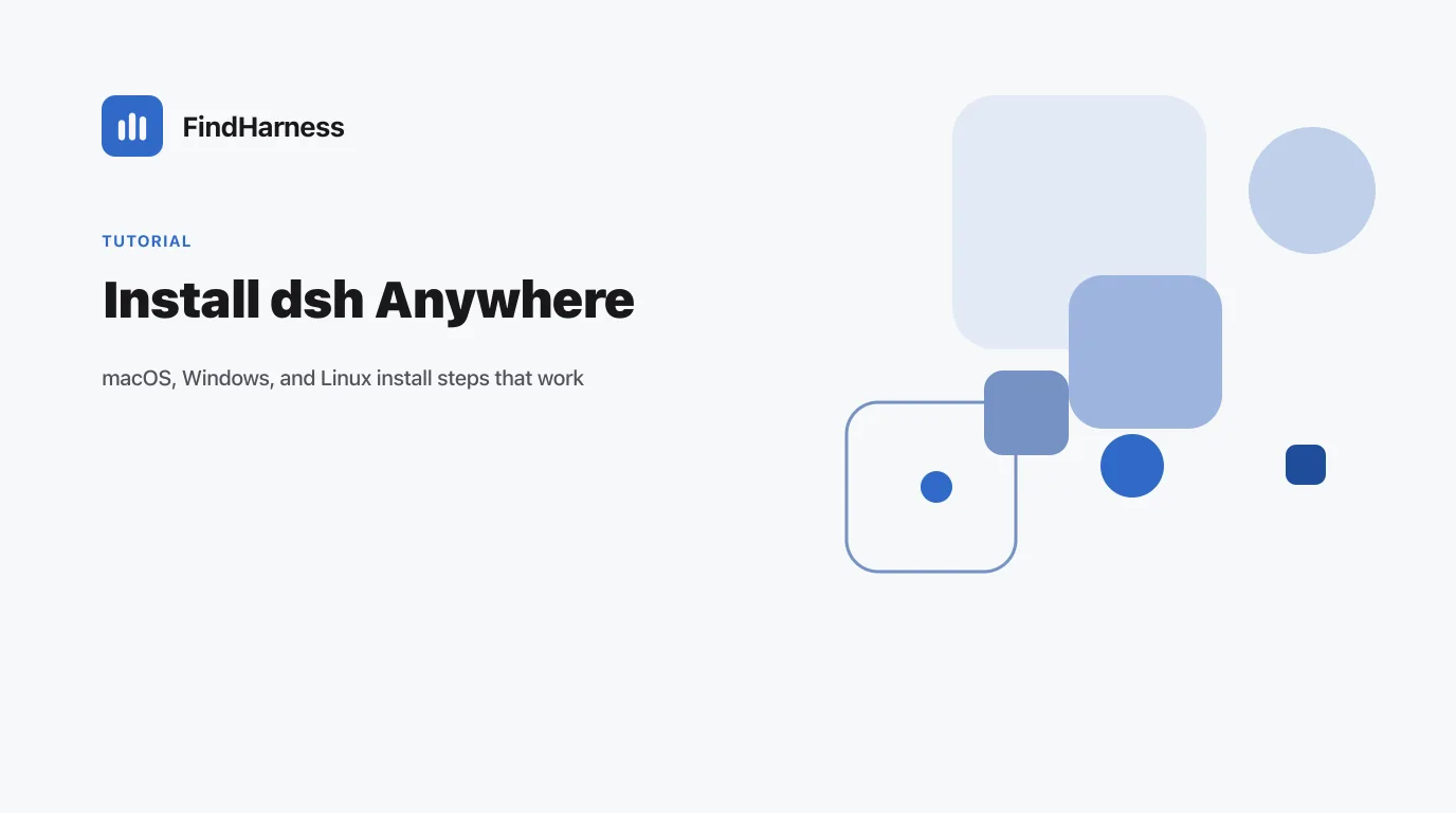 How to Install DeepSeek Harness on macOS, Windows, and Linux (2026)