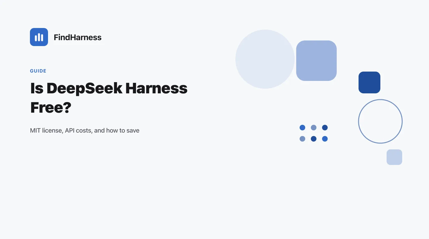 Is DeepSeek Harness Free? License, Costs, and Savings