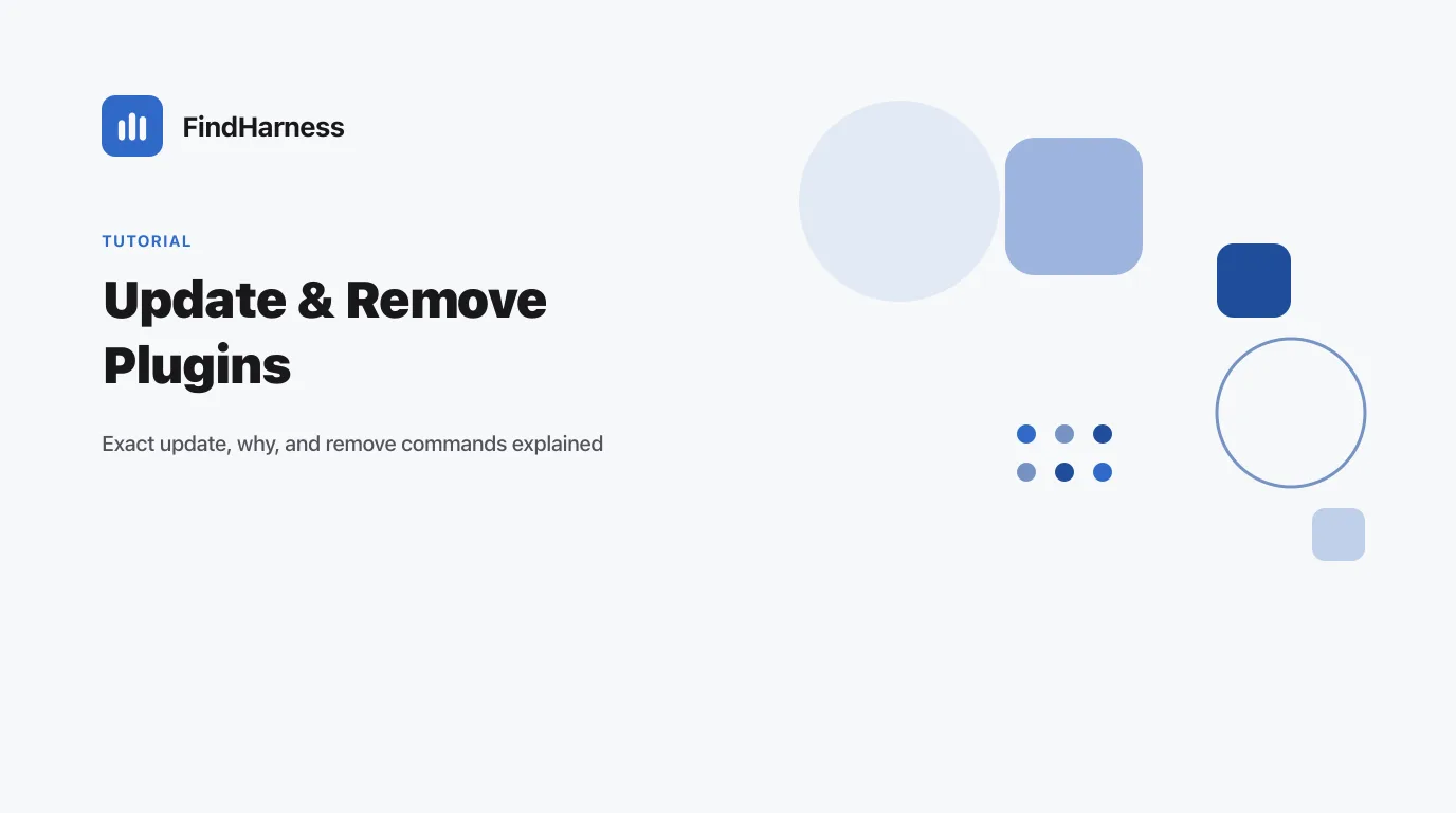 How to Update and Remove DeepSeek Harness Plugins